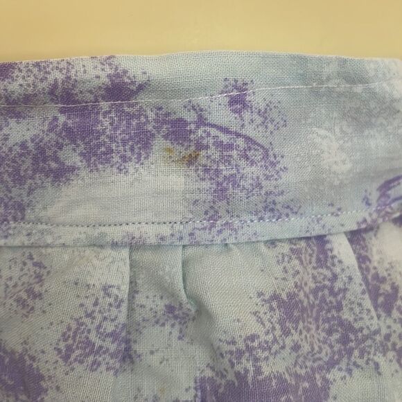 Vtg mid Century apron with foreign river scene - Picture 4 of 9